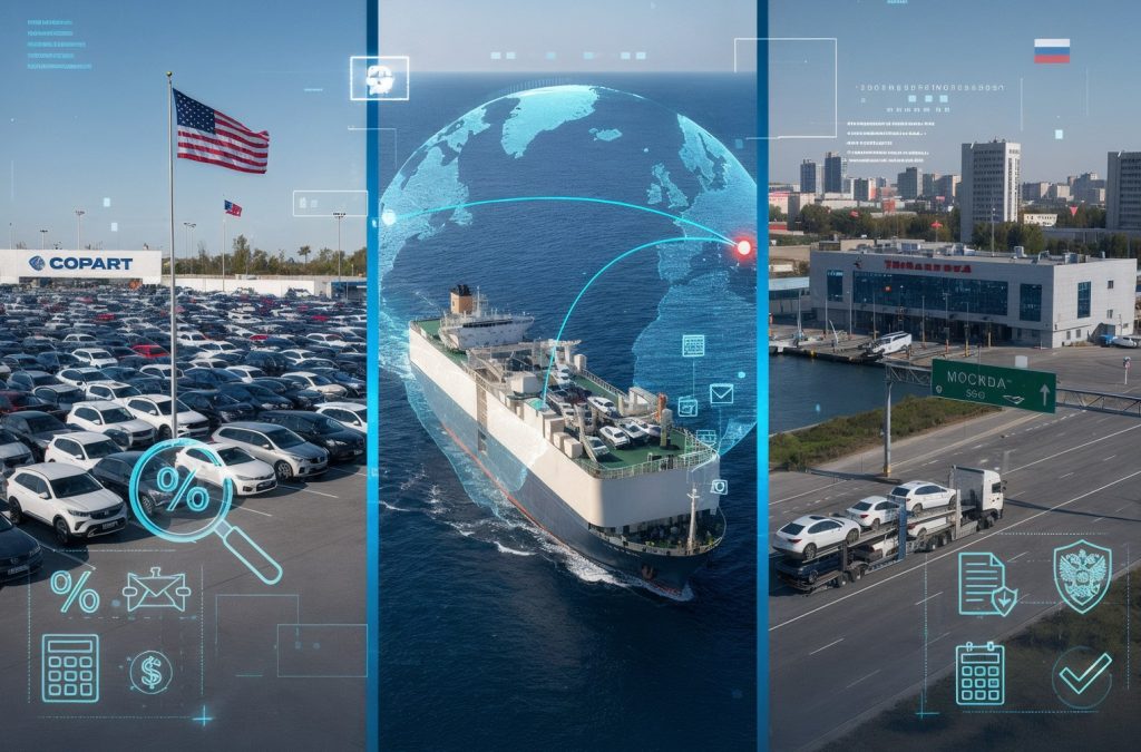 Как заказать машину из Америки в Россию