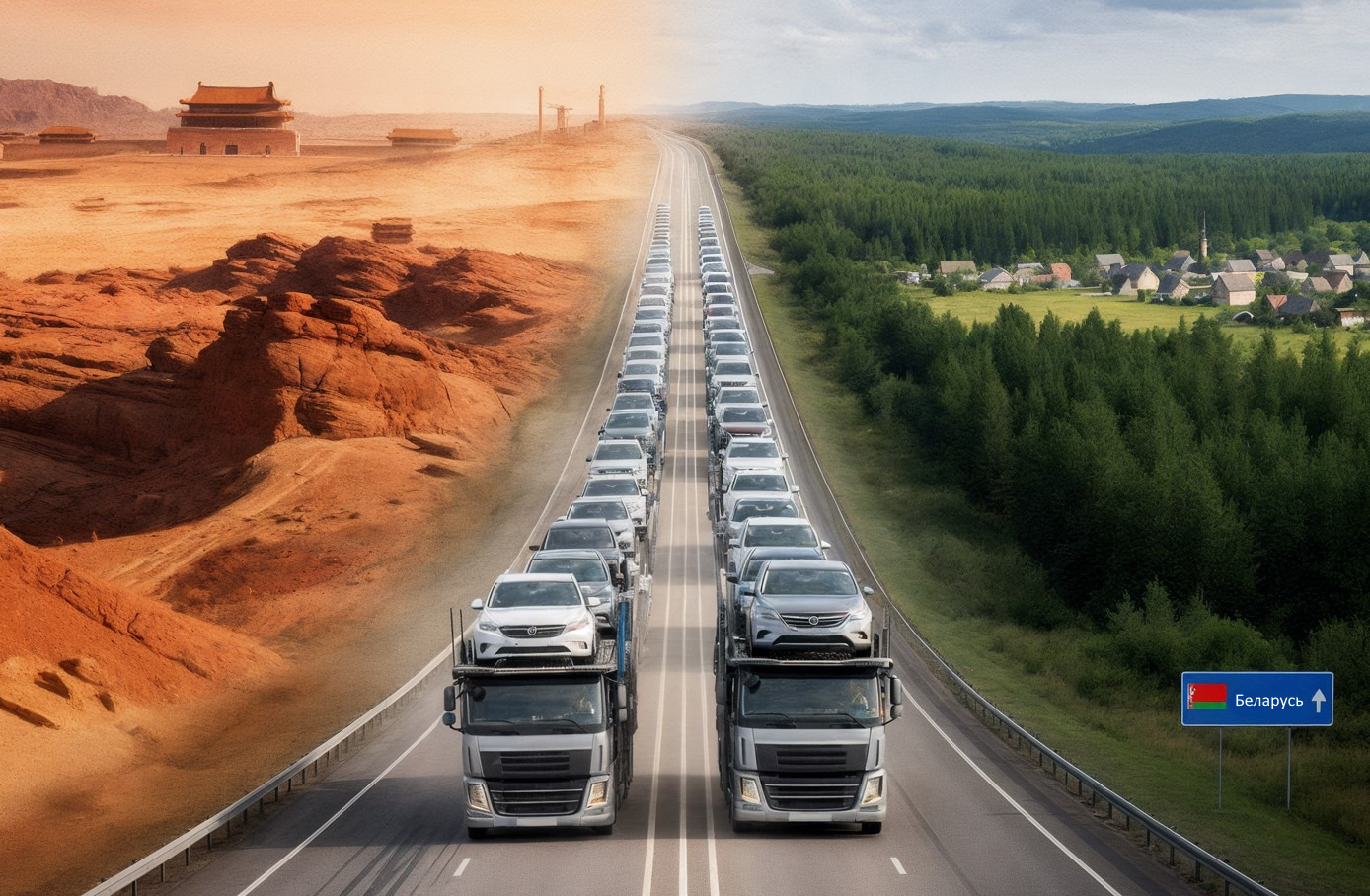 Полное руководство, как пригнать авто из Китая в Беларусь в 2025 году