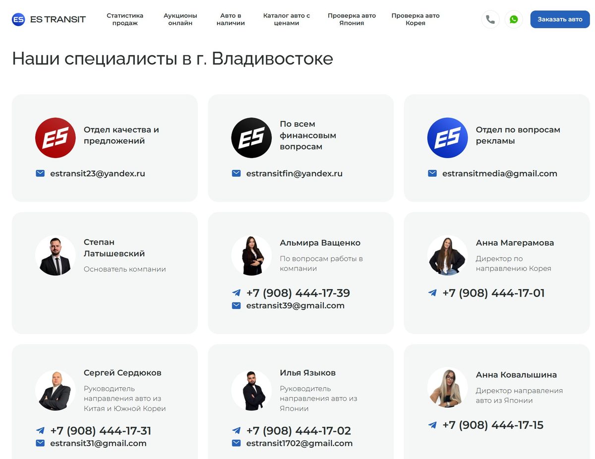 команда в Владивостоке